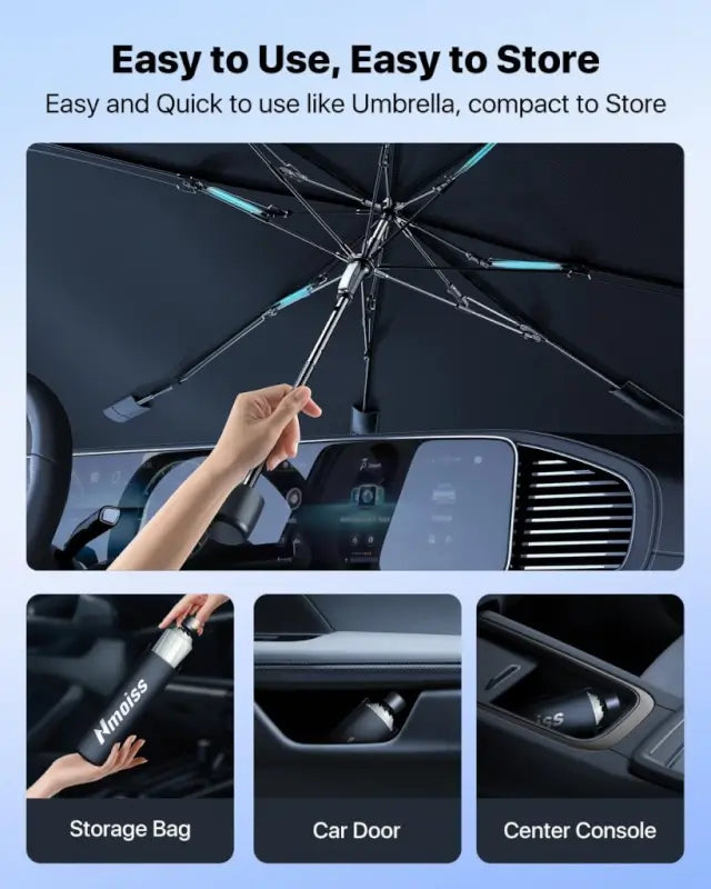 Car Windshield Sun Shade Umbrella – Heat Protection