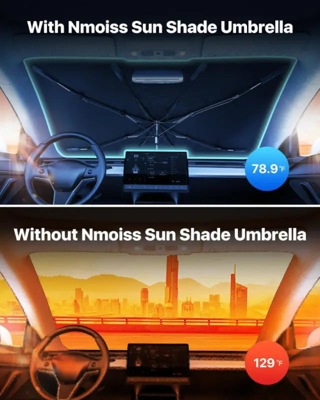 Car Windshield Sun Shade Umbrella – Heat Protection