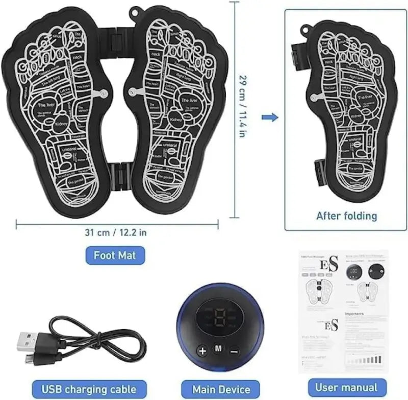 EMS Foot Massager Pad – Relax Your Feet in 10 Minutes