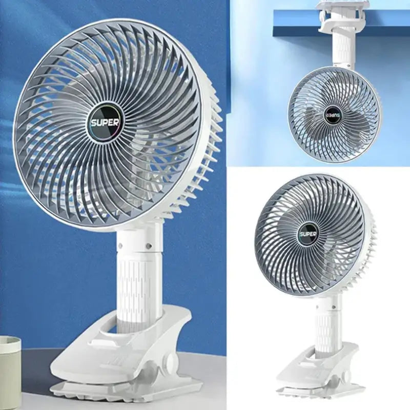 Rechargeable Mini USB Cooling Fan – Handheld & Desk Fan