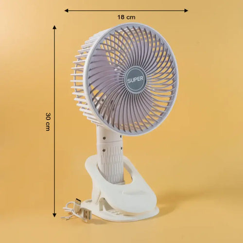 Rechargeable Mini USB Cooling Fan – Handheld & Desk Fan