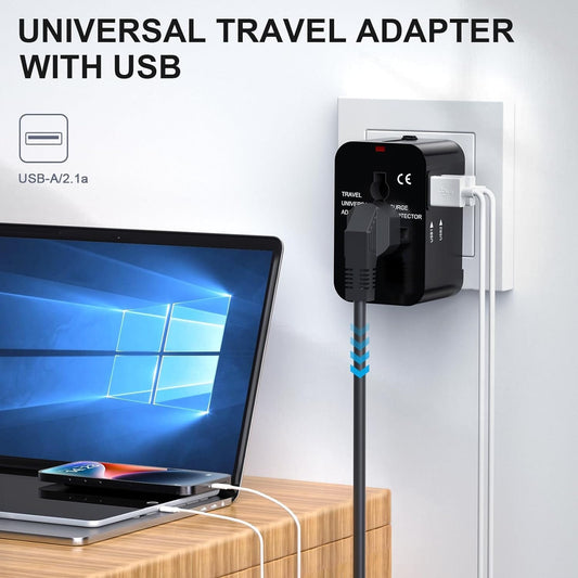 TrioCharger™️ All in One Worldwide Travel Adapter - TrendNest