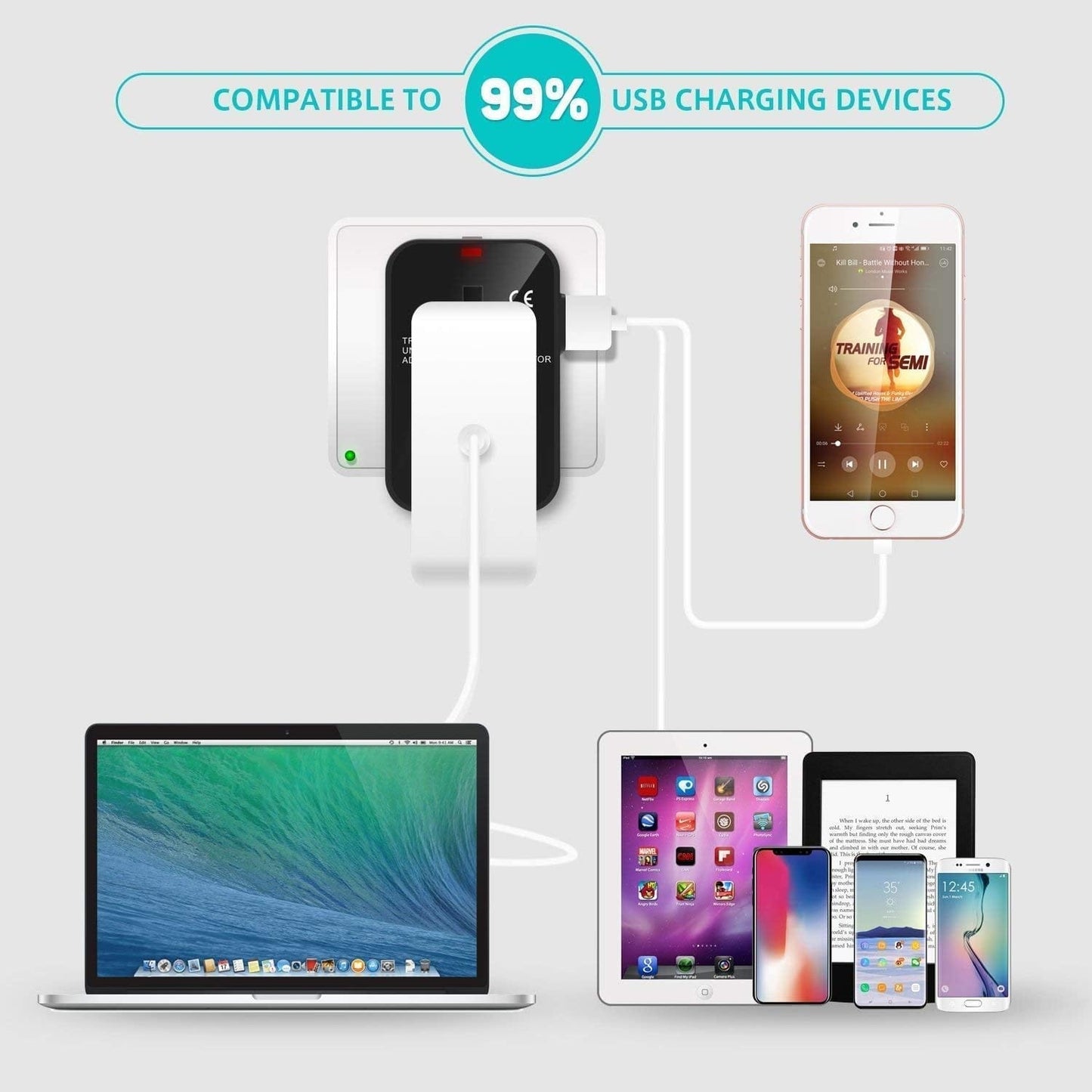 TrioCharger™️ All in One Worldwide Travel Adapter - TrendNest