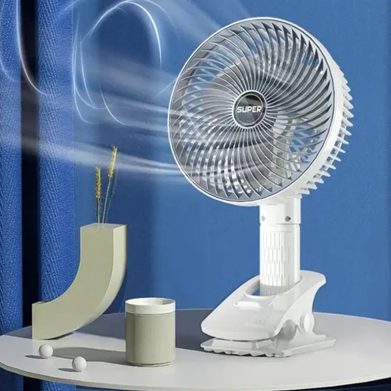 Rechargeable Mini USB Cooling Fan – Handheld & Desk Fan